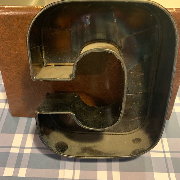 Bundle copper like Letter “C” & coasters - Picture 4 of 4